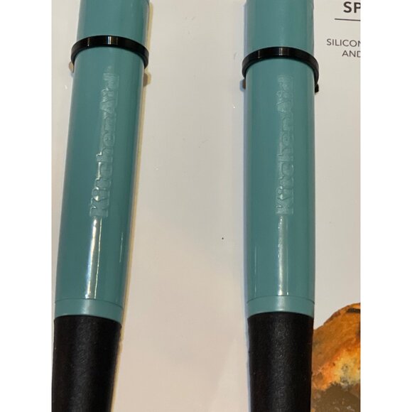 KITCHENAID  AQUA SPATULA'S Model #KQ4370HAQA VHTF  2Pc. Tool Set NEW! - Picture 2 of 3